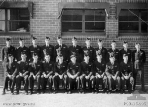 Keith Eddison is in the back row, fifth from the left. Taken at Laverton, Victoria