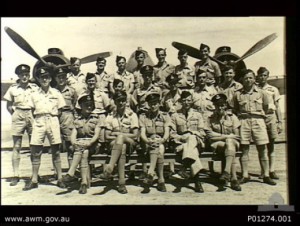 No.5 Operational Training Unit RAAF (5OTU). Keith Eddison is seated second from left.