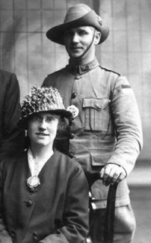Arthur Woolman and his wife Elizabeth (nee Jakins), courtesy Karin Duncan